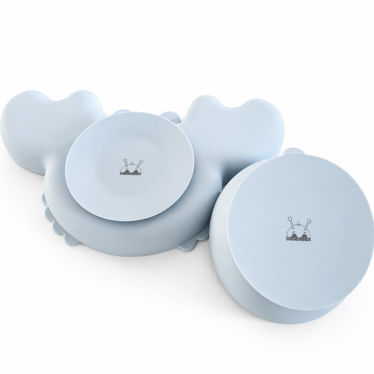 Bol et assiette à ventouse en silicone