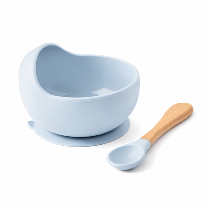 Bol en silicone à ventouse